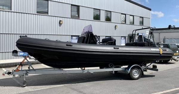 Båttrailer 1500kg 80km/h