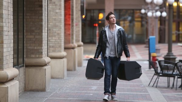 Högtalare 4000 watt aktiv iPhone/dator