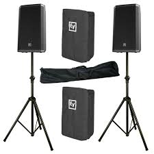 Högtalare 4000 watt aktiv iPhone/dator